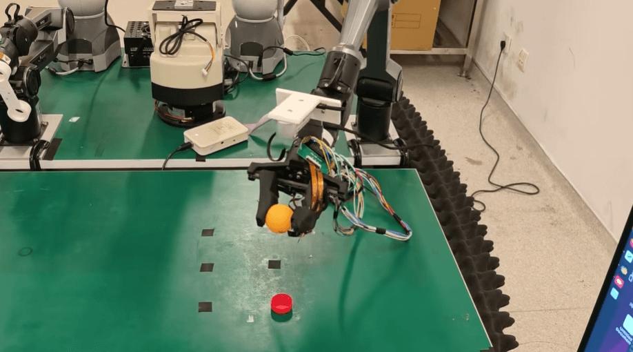 Picking and Placing a Ping-Pong Ball on a Bottle Cap