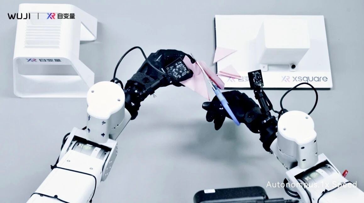 WALL-B Powers Dexterous Hands for Complex Tasks